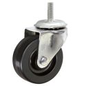 4" SWIVEL CASTER,HEAVY PLASTIC