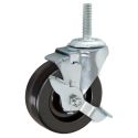 4" SWIVEL CASTER WITH BRAKE