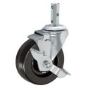 5" SWIVEL CASTER WITH BRAKE