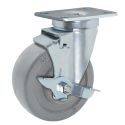 3" SWIVEL CASTER WITH BRAKE