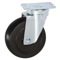 3" SWIVEL CASTER, HARD RUBBER