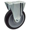 3" RIGID CASTER, POLYURETHANE