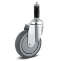 5" SWIVEL CASTER, POLYURETHANE