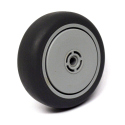 3" GREY RUBBER WHEEL