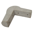 CORNER BUMPER 2-5/8" EACH SIDE