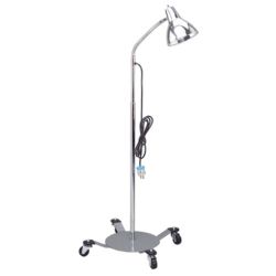 4-LEG MOBILE LAMP W/ WHEELS