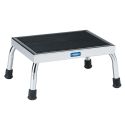 CHROME FOOTSTOOL, 300 LB CAP