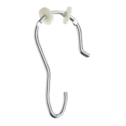SHOWER CURTAIN WIRE HOOK W/