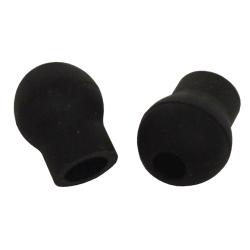 EARTIPS, BLACK (PAIR)