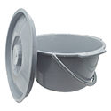 COMMODE PAIL W/LID