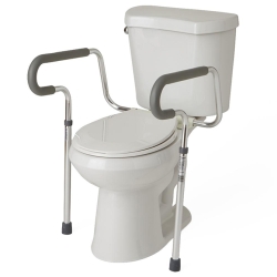 TOILET SAFETY FRAME W/ BRACKET