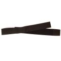 BLACK VELCRO SEATBELT