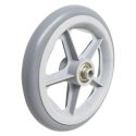 8 X 1" GREY PLASTIC WHEEL