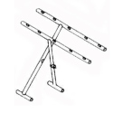 X-BRACE,RIGHT OR LEFT
