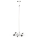 6-LEG IV POLE, 4-HOOK TOP