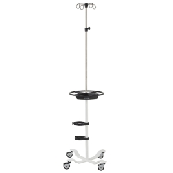 4-LEG IV POLE, 4-HOOK