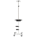 4-LEG IV POLE, 4-HOOK