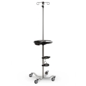 4-LEG IV POLE, 4-HOOK TOP