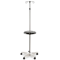5-LEG IV POLE, 4-HOOK TOP