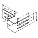 LATERAL BRACKETS- 2" INNER