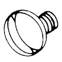 SLOTTED ROUND HEAD SCREW