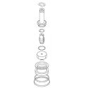 3/4" PISTON VALVE REPAIR KIT