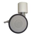 3" TWIN WHEEL CASTERS W/ PVC