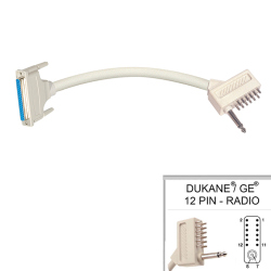 12 PIN DUKANE RECTANGULAR PLUG
