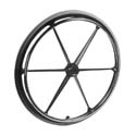 24" BLACK MAG WHEEL