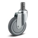 4" SWIVEL CASTER, POLYURETHANE