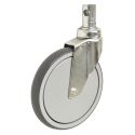 8" CENTRAL SWIVEL LOCK CASTER