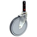 8" CENTRAL TOTAL LOCK CASTER