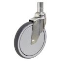 8" SWIVEL CASTER, POLYURETHANE