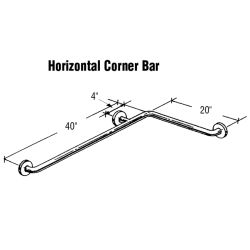 HORIZONTAL CORNER BAR