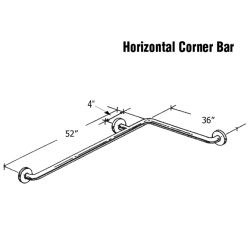 HORIZONTAL CORNER BAR