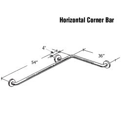 HORIZONTAL CORNER BAR