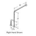 WALL TO FLOOR GRAB BAR