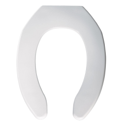 PLASTIC ELONGATED TOILET SEAT