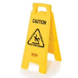 TWO-SIDED FLOOR SIGN