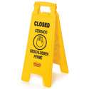 TWO-SIDED FLOOR SIGN