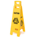 FOUR-SIDED FLOOR SIGN