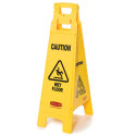 FOUR-SIDED FLOOR SIGN