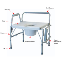 BENCH STYLE SEAT, GREY