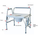 BENCH STYLE SEAT, GREY