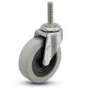 2-1/2" SWIVEL CASTER,TPR WHEEL