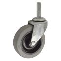 3" SWIVEL CASTER, TPR WHEEL