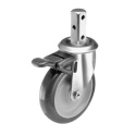 4" TOTAL LOCK CASTER