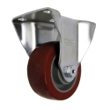 3" RIGID CASTER, TOP PLATE