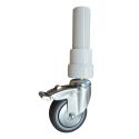 3" TOTAL LOCK CASTER