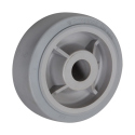 4" GREY RUBBER WHEEL